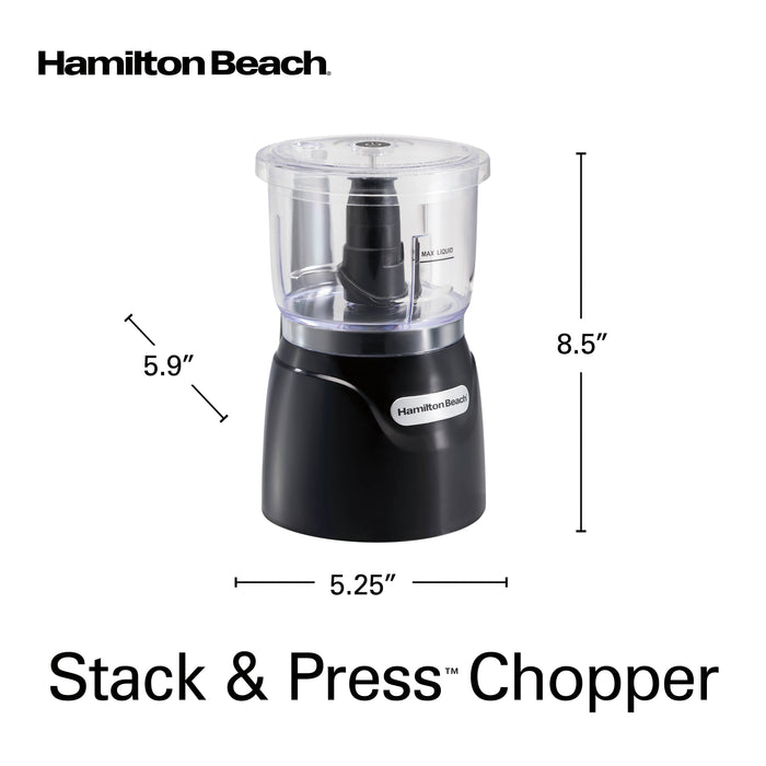 Hamilton Beach Stack & Press™ Food Chopper