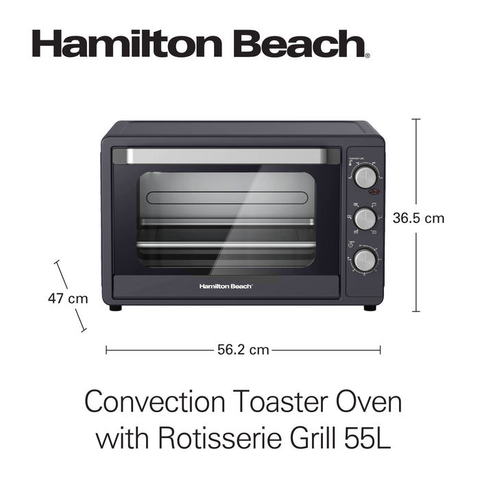 Hamilton Beach Oven Toaster 55L