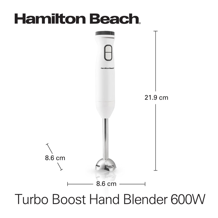 Hand Immersion Blender,600W 2 Speed with Turbo Mode Handheld
